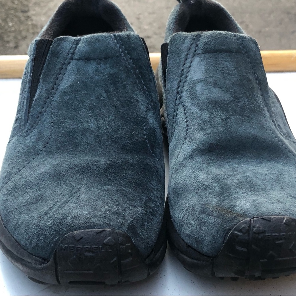 Merrell Work J64692 Women's Blue Jungle Moc Nubuck Work Shoes Size 37/6.5 - Picture 4 of 9